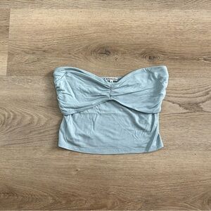 Reformation Tube Top Light Blue